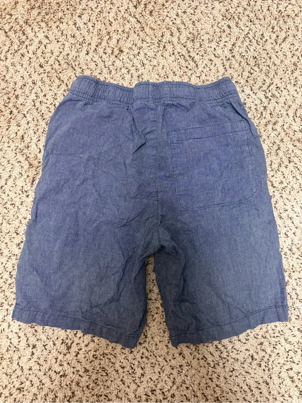 Old Navy Boys Chambray Drawstring Shorts Size XL 14-16